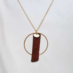 Collier en perles d’ivoire végétal (tagua) – bijou naturel, léger et éthique. Élégant, coloré et fait main, pour un style unique