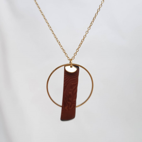 Collier en perles d’ivoire végétal (tagua) – bijou naturel, léger et éthique. Élégant, coloré et fait main, pour un style unique