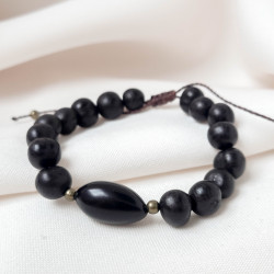 •	bracelet éthique et durable en graines d’açaï
