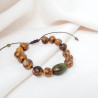 •	bracelet éthique et durable en graines d’açaï