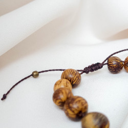 •	bracelet éthique et durable en graines d’açaï