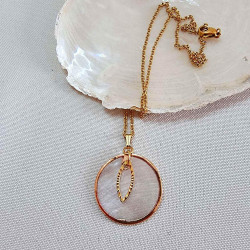 Collier perle d'eau douce