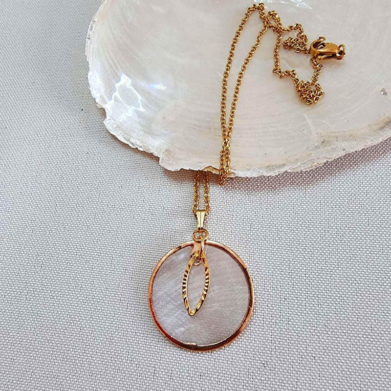 Collier perle d'eau douce