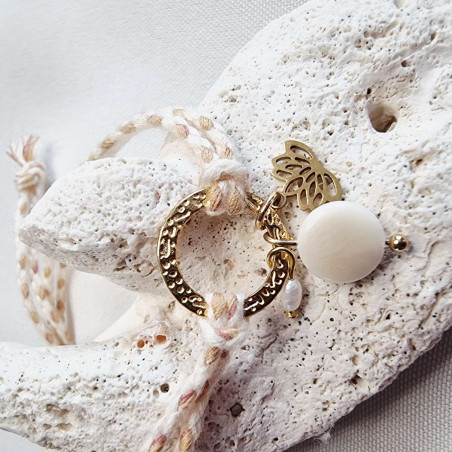 Bracelet cordon breloque