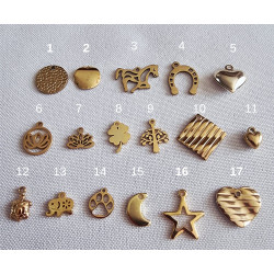 Bracelet réglable composé de breloques en tagua, acier inoxydable